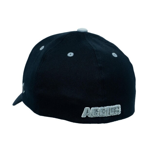 U-State Navy Gray Fitted Cap Hat